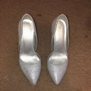 glitter heels